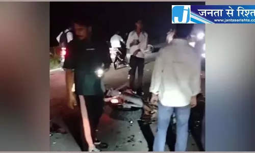 रात में मौत का तांडव...कुछ सेकेंड में बदल गया मंजर