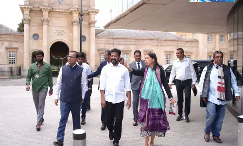 CM रेवंत रेड्डी ने ऑक्सफ़ोर्ड यूनिवर्सिटी को तेलंगाना में शिक्षा प्रदान करने के लिए किया आमंत्रित CM रेवंत रेड्डी ने ऑक्सफ़ोर्ड यूनिवर्सिटी को तेलंगाना में शिक्षा प्रदान करने के लिए किया आमंत्रित