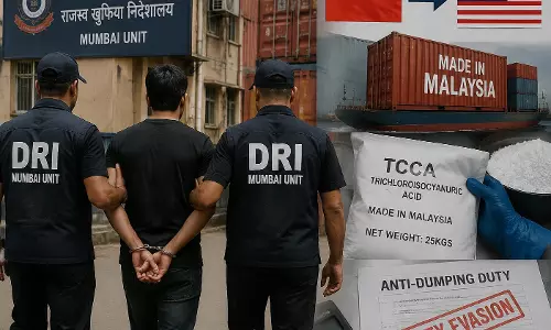DRI का बड़ा एक्शन, बेंगलुरु फर्म पार्टनर गिरफ्तार DRI का बड़ा एक्शन, बेंगलुरु फर्म पार्टनर गिरफ्तार