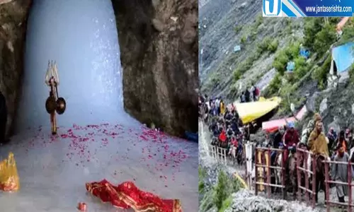 देहरादून में 20 कुंतल बर्फ से बने बाबा बर्फानी, दर्शन को उमड़े भक्त