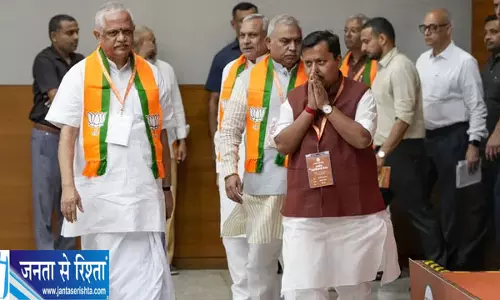 भाजपा की नई राष्ट्रीय टीम की पहली बैठक में ‘वंदे मातरम्’ पर कांग्रेस को घेरने की रणनीति