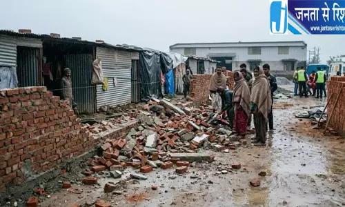 गुरुग्राम में दीवार गिरी, श्रमिक परिवार के सात लोग घायल