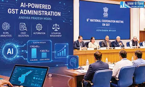 आंध्र प्रदेश सरकार के AI-आधारित GST मॉडल ने सबका ध्यान खींचा है आंध्र प्रदेश सरकार के AI-आधारित GST मॉडल ने सबका ध्यान खींचा है