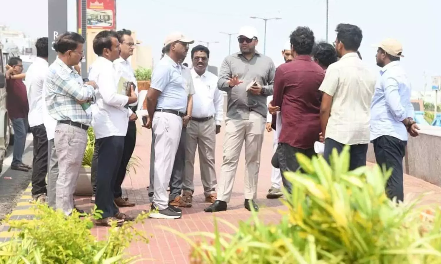 ब्रिक्स बैठक से पहले, GVMC शहर को सुंदर बनाने पर खास ध्यान दे रहा है
