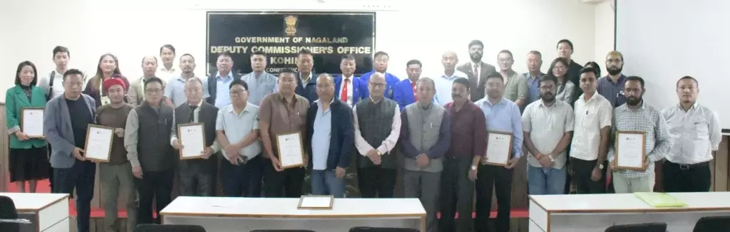 कोहिमा के DC ने समाज सेवा के लिए NGO और CSO की तारीफ की