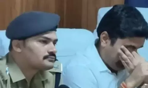 अफसर की विदाई पर भावुक हुआ माहौल केके बिश्नोई की आंखें हुई नम
