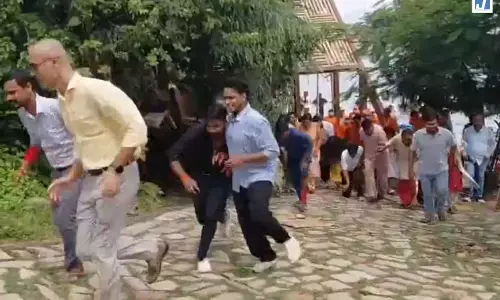 करमचट बांध पर आपदा प्रबंधन की मॉक ड्रिल करमचट बांध पर आपदा प्रबंधन की मॉक ड्रिल