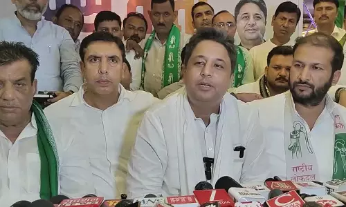 RLD में जयंत के बयान की गूंज, सांसद चंदन चौहान ने दी प्रतिक्रिया RLD में जयंत के बयान की गूंज, सांसद चंदन चौहान ने दी प्रतिक्रिया