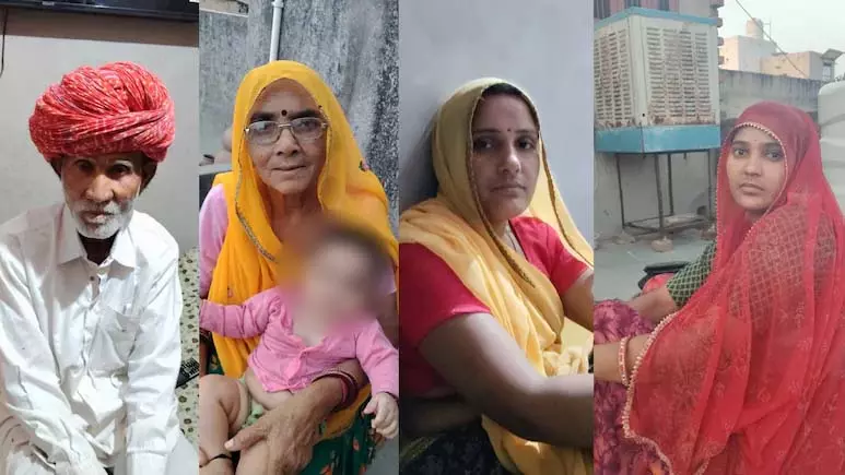 20 फीट दूर जा गिरे शव: तेज रफ्तार कार की चपेट में आने से एक ही परिवार के चार लोगों की मौत, हाईवे जाम 20 फीट दूर जा गिरे शव: तेज रफ्तार कार की चपेट में आने से एक ही परिवार के चार लोगों की मौत, हाईवे जाम