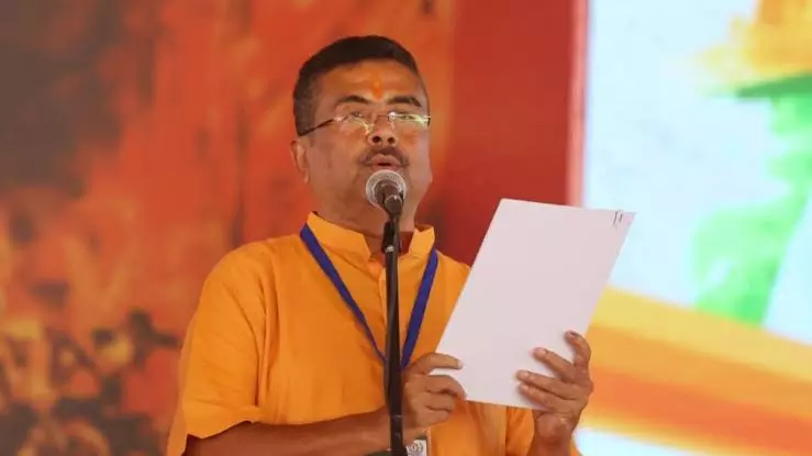 Siliguri: शुभेंदु अधिकारी ने रखा बंगाल में बदलाव का चार सूत्रीय एजेंडा, राष्ट्रीय सुरक्षा पर सख्त रुख Siliguri: शुभेंदु अधिकारी ने रखा बंगाल में बदलाव का चार सूत्रीय एजेंडा, राष्ट्रीय सुरक्षा पर सख्त रुख