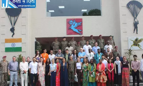 विदेशी मीडिया ने देखी भारतीय सेना की आपदा राहत तैयारी विदेशी मीडिया ने देखी भारतीय सेना की आपदा राहत तैयारी