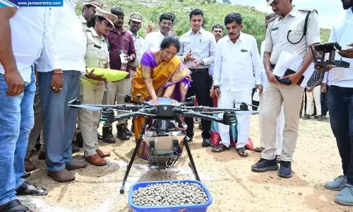 Andhra: आंध्र प्रदेश में सीड-बॉल अभियान के तहत 20,929 हेक्टेयर ज़मीन को कवर किया गया