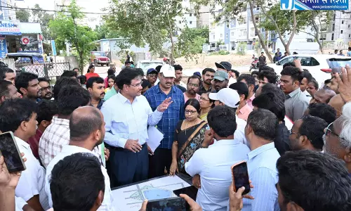 HYDRAA कमिश्नर रंगनाथ ने झील के जीर्णोद्धार के दूसरे चरण के कार्यों का निरीक्षण किया