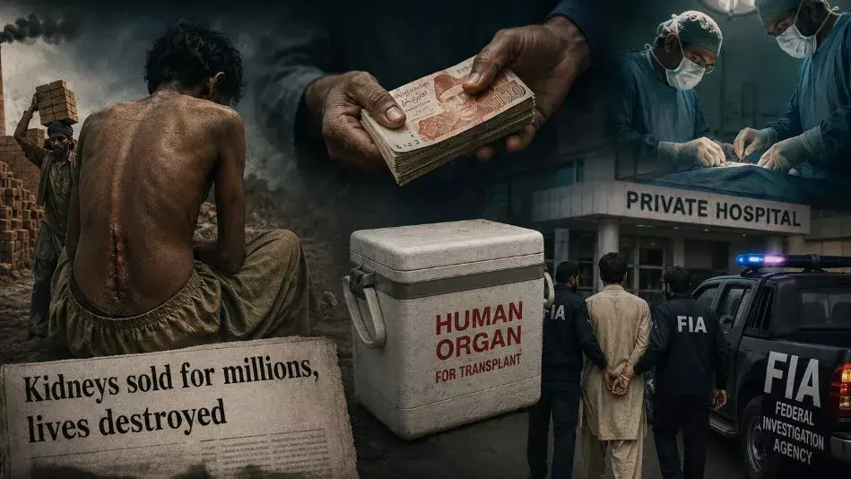 पाकिस्तान का अवैध अंग व्यापार सीमा पार फैला, रिपोर्ट में खुलासा पाकिस्तान का अवैध अंग व्यापार सीमा पार फैला, रिपोर्ट में खुलासा