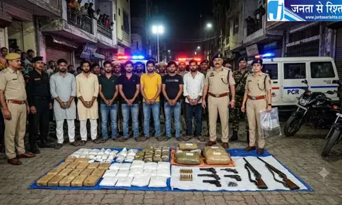 रोहिणी में अपराधियों के खिलाफ पुलिस का बड़ा अभियान, 10 बदमाश गिरफ्तार