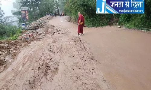 Dharamshala-मैकलॉडगंज रोड पर बढ़ी परेशानी