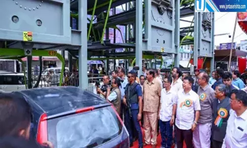 इंफाल को मिली पहली मशीनीकृत रोटरी पार्किंग सुविधा शहर में जाम से मिलेगी राहत