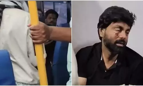KSRTC बस में युवती से बदसलूकी के आरोप पर हंगामा, चप्पल मारने वाली महिला गिरफ्तार