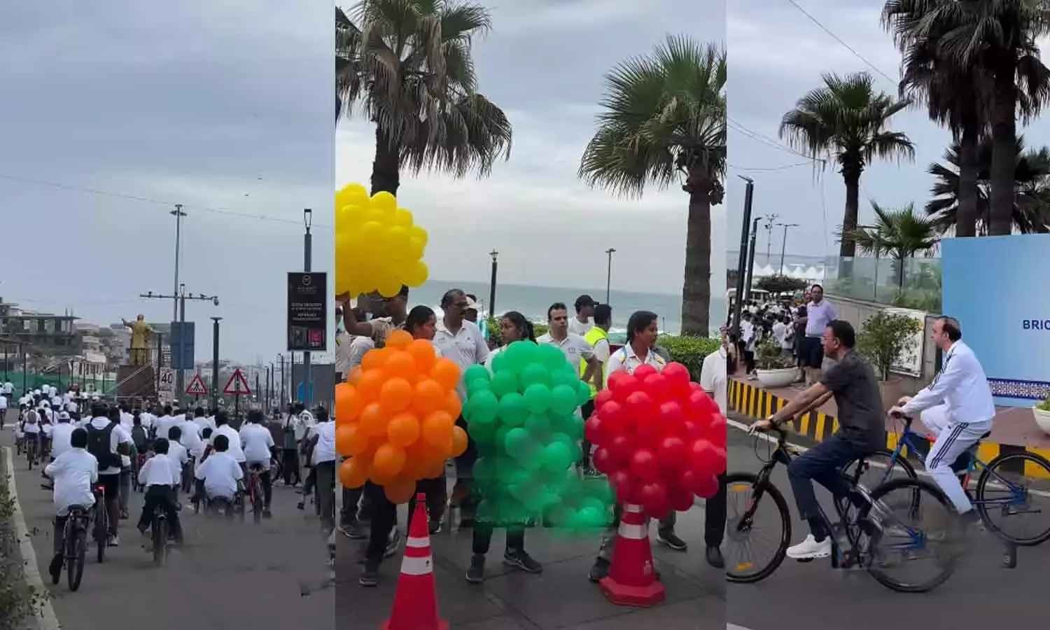 विशाखापत्तनम में संडेज़ ऑन साइकिल कार्यक्रम आयोजित; राज्य और केंद्रीय मंत्रियों ने भाग लिया विशाखापत्तनम में संडेज़ ऑन साइकिल कार्यक्रम आयोजित; राज्य और केंद्रीय मंत्रियों ने भाग लिया