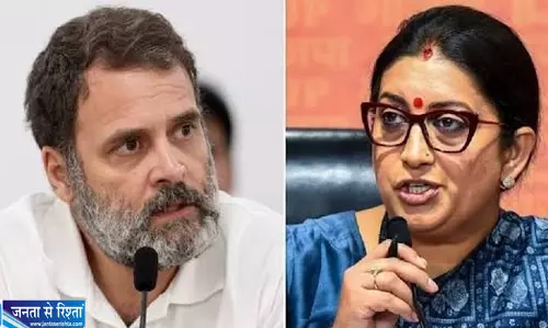 राहुल के बयान पर स्मृति का पलटवार दो मुद्दों पर मांगा जवाब