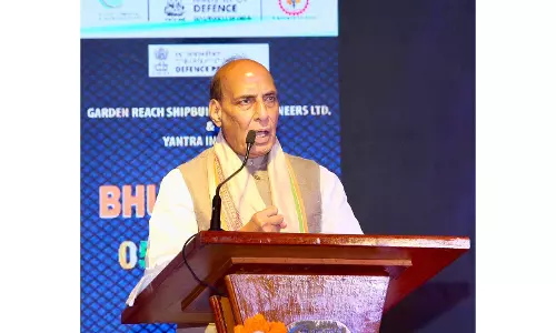 राजनाथ बोले, भारत बनेगा वैश्विक जहाज निर्माण केंद्र