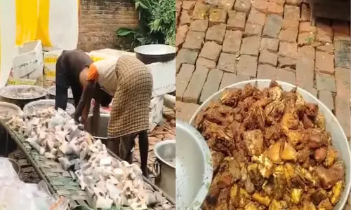 सावन में अयोध्या में मछली भोज पर असहमति कांग्रेस के कार्यक्रम पर संतों का विरोध