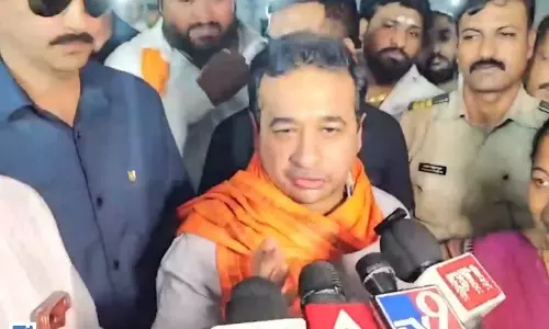 राहुल गांधी के कार्यक्रम पर नितेश राणे का हमला