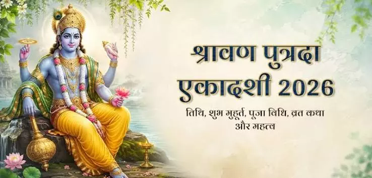 सावन पुत्रदा एकादशी आज जानें व्रत कथा पूजा विधि और विष्णु आराधना का महत्व सावन पुत्रदा एकादशी आज जानें व्रत कथा पूजा विधि और विष्णु आराधना का महत्व