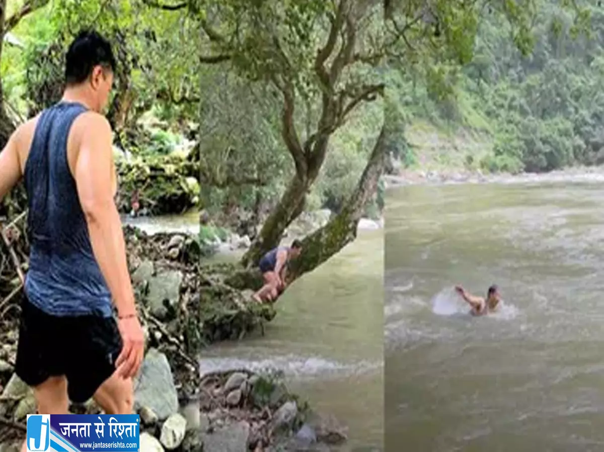 किरण रिजिजू ने नदी में किया खुलासा खेल अंदाज में राहुल गांधी पर किया हमला किरण रिजिजू ने नदी में किया खुलासा खेल अंदाज में राहुल गांधी पर किया हमला