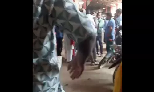 मंदिर के गेट पर भाजपा से जुड़े दो पक्ष आमने–सामने आए, शिकायत दर्ज