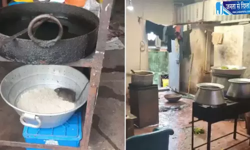 नालासोपारा में बिरयानी आउटलेट का वीडियो वायरल, खाने के बीच चूहा दिखने का दावा