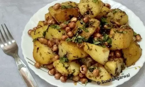 उपवास में स्वाद का तड़का मूंगफली वाली आलू भुजिया से करें व्रत स्पेशल ट्रीट