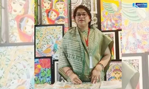 रवींद्र भवन में सजा कला का संसार, 70+ कलाकारों की कलाकृतियां प्रदर्शित रवींद्र भवन में सजा कला का संसार, 70+ कलाकारों की कलाकृतियां प्रदर्शित