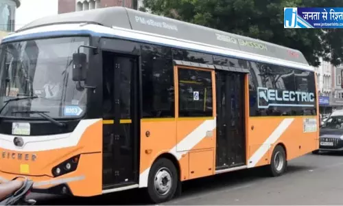 भोपाल में यात्रियों को राहत, 10 नई इलेक्ट्रिक बसें सड़कों पर उतरी