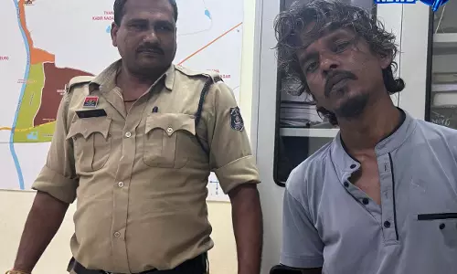 नशे में पत्नी-बच्चों से मारपीट कर हथियार लेकर मचाया उत्पात, आरोपी गिरफ्तार
