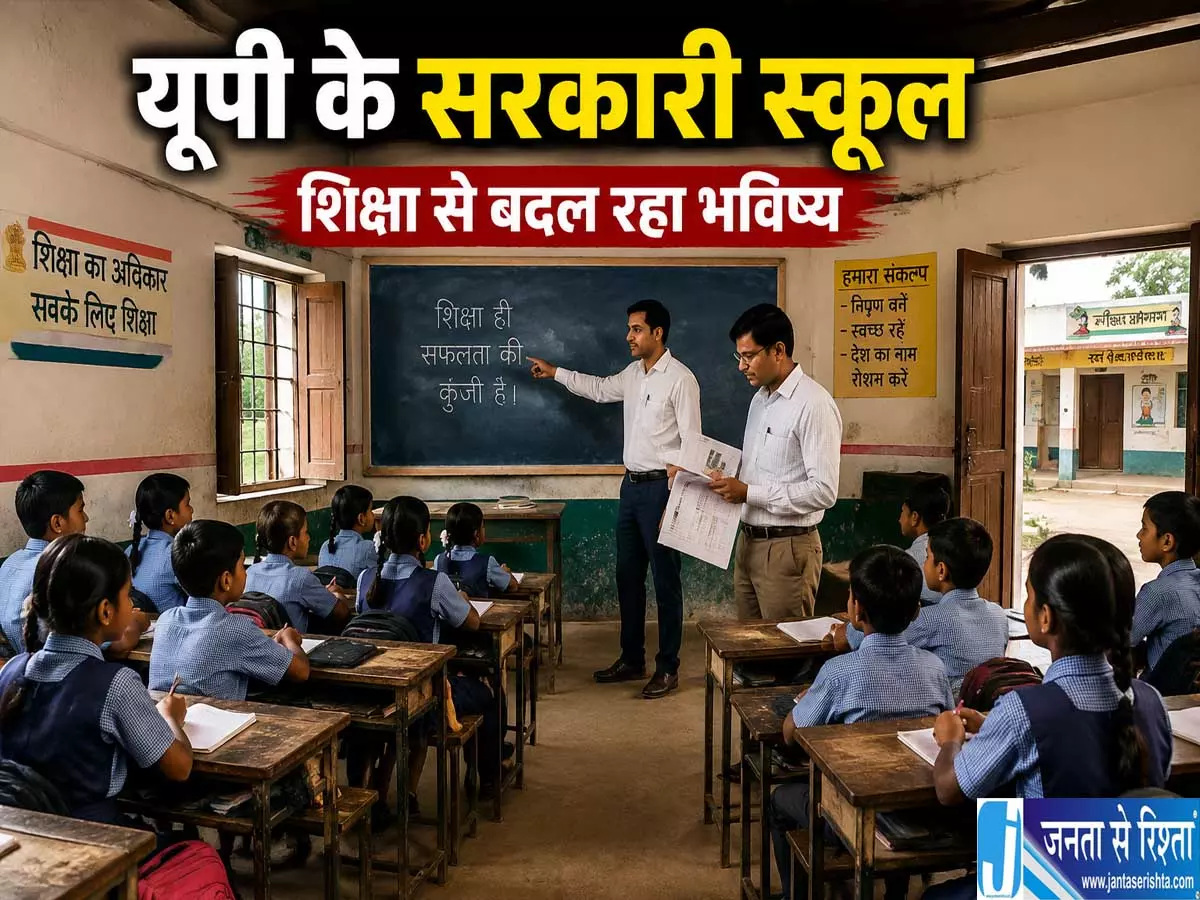 यूपी के सरकारी स्कूलों में होगा बड़ा बदलाव कॉन्वेंट जैसी सुविधाओं पर जोर यूपी के सरकारी स्कूलों में होगा बड़ा बदलाव कॉन्वेंट जैसी सुविधाओं पर जोर