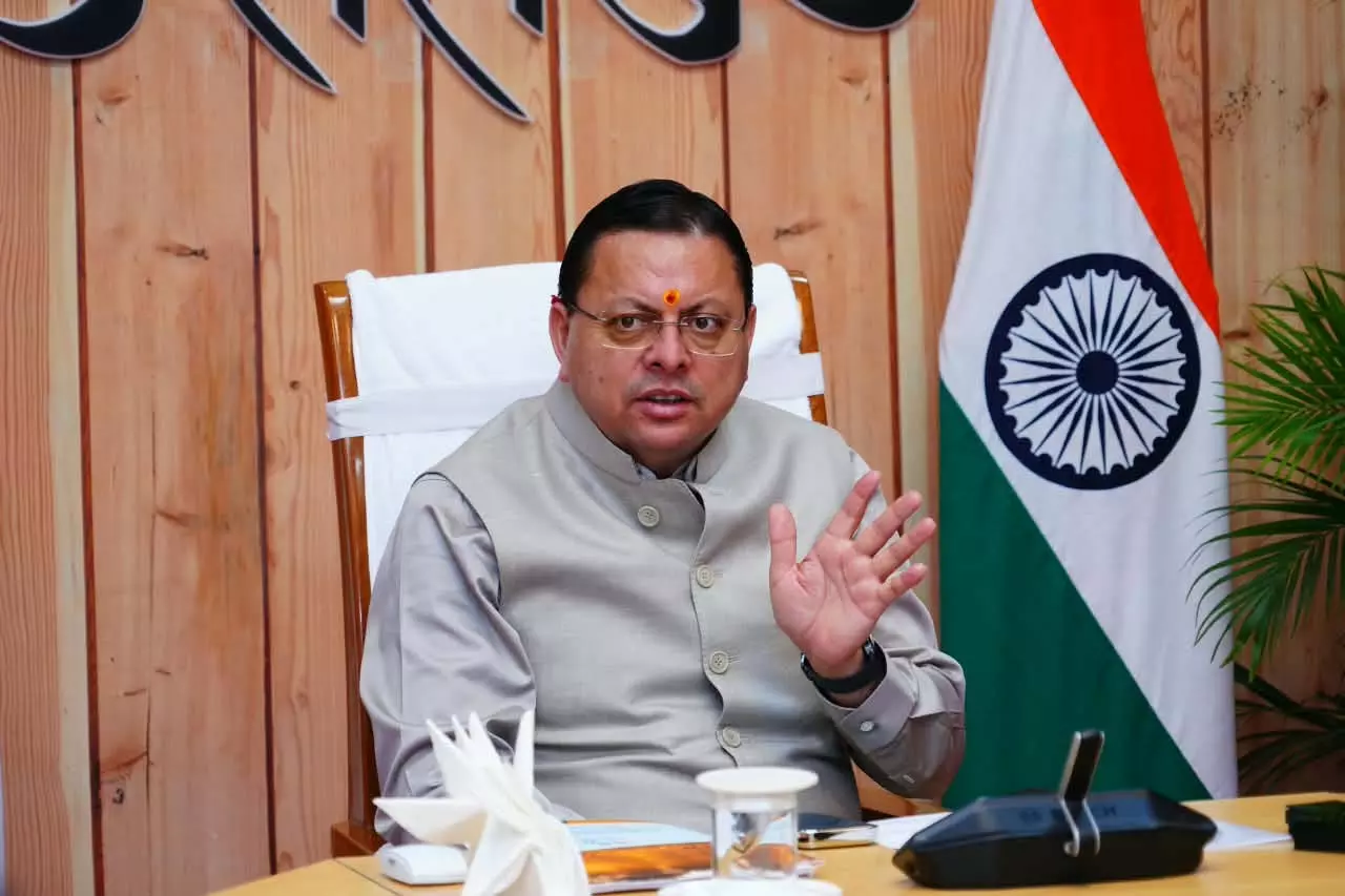 रोपवे परियोजनाओं की धीमी प्रगति पर मुख्यमंत्री धामी ने जताई नाराजगी रोपवे परियोजनाओं की धीमी प्रगति पर मुख्यमंत्री धामी ने जताई नाराजगी