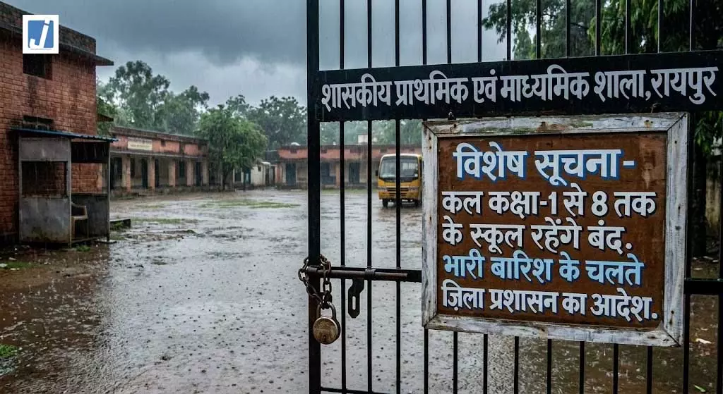 वाराणसी में भारी बारिश का असर, कल कक्षा 1 से 8 तक के सभी स्कूल रहेंगे बंद वाराणसी में भारी बारिश का असर, कल कक्षा 1 से 8 तक के सभी स्कूल रहेंगे बंद