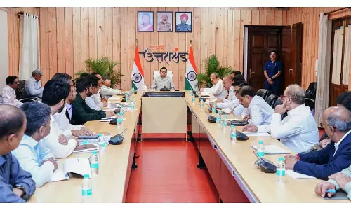 रोपवे प्रोजेक्ट की धीमी रफ्तार पर CM धामी नाराज