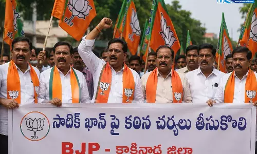 Andhra: बीजेपी ने सादिक खान के अंतरराष्ट्रीय संबंधों का आरोप लगाया