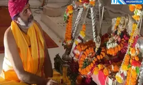 राम मंदिर में झूलनोत्सव की अनोखी परंपरा सभी अर्चकों को मिला सेवा का अवसर