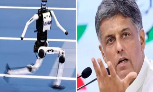 AI और रोबोटिक्स पर सियासी जंग तेज कांग्रेस के बयान पर बीजेपी का तंज AI और रोबोटिक्स पर सियासी जंग तेज कांग्रेस के बयान पर बीजेपी का तंज