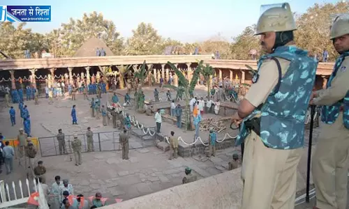 भोजशाला विवाद पर धार में आधे दिन का बंद