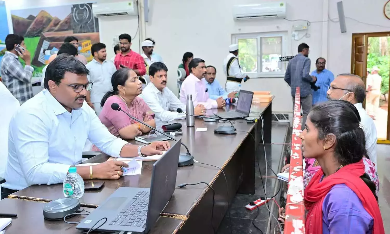 Andhra: CCLA को PGRS पर याचिकाएं मिलती हैं