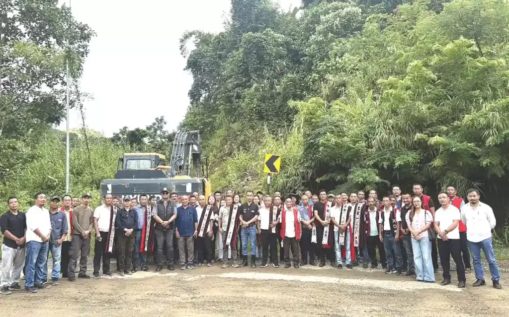 Nagaland: दिखू-चुचुयिमलांग सड़क बहाली का काम चल रहा