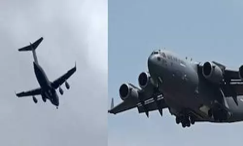मॉस्को में अमेरिकी मिलिट्री प्लेन की लैंडिंग से हलचलआखिर क्या है मकसद मॉस्को में अमेरिकी मिलिट्री प्लेन की लैंडिंग से हलचलआखिर क्या है मकसद