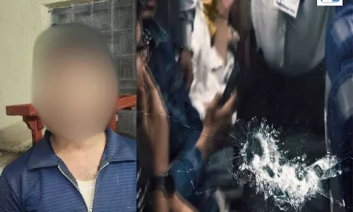 चलती वंदे भारत पर बरसे पत्थर, C-6 और C-10 कोच की टूटीं खिड़कियां चलती वंदे भारत पर बरसे पत्थर, C-6 और C-10 कोच की टूटीं खिड़कियां