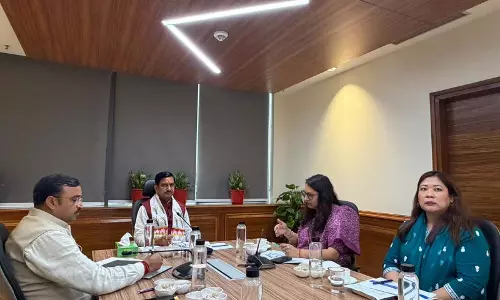AMRUT 2.0 और CITIIS 2.0 की प्रगति पर MoS तोखन साहू ने की बैठक