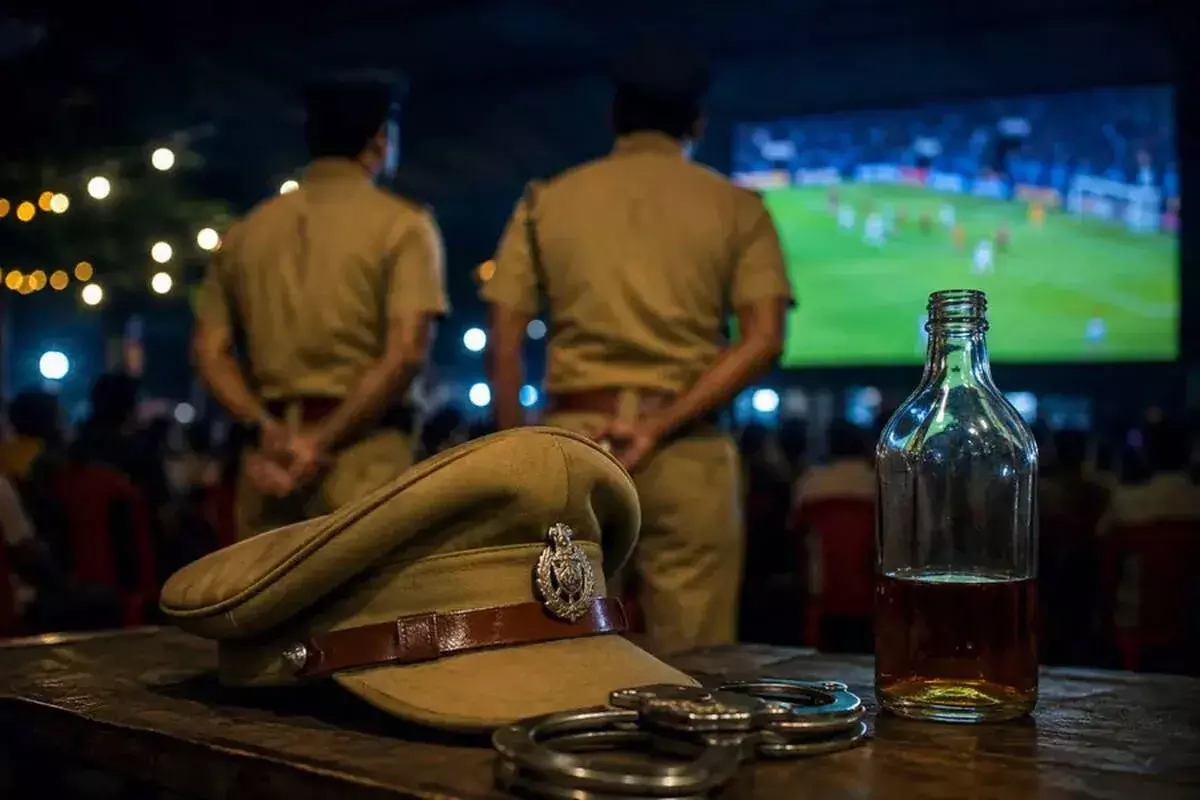 ओणम समारोह में हंगामा: नशे में धुत 3 पुलिस अधिकारी निलंबित ओणम समारोह में हंगामा: नशे में धुत 3 पुलिस अधिकारी निलंबित