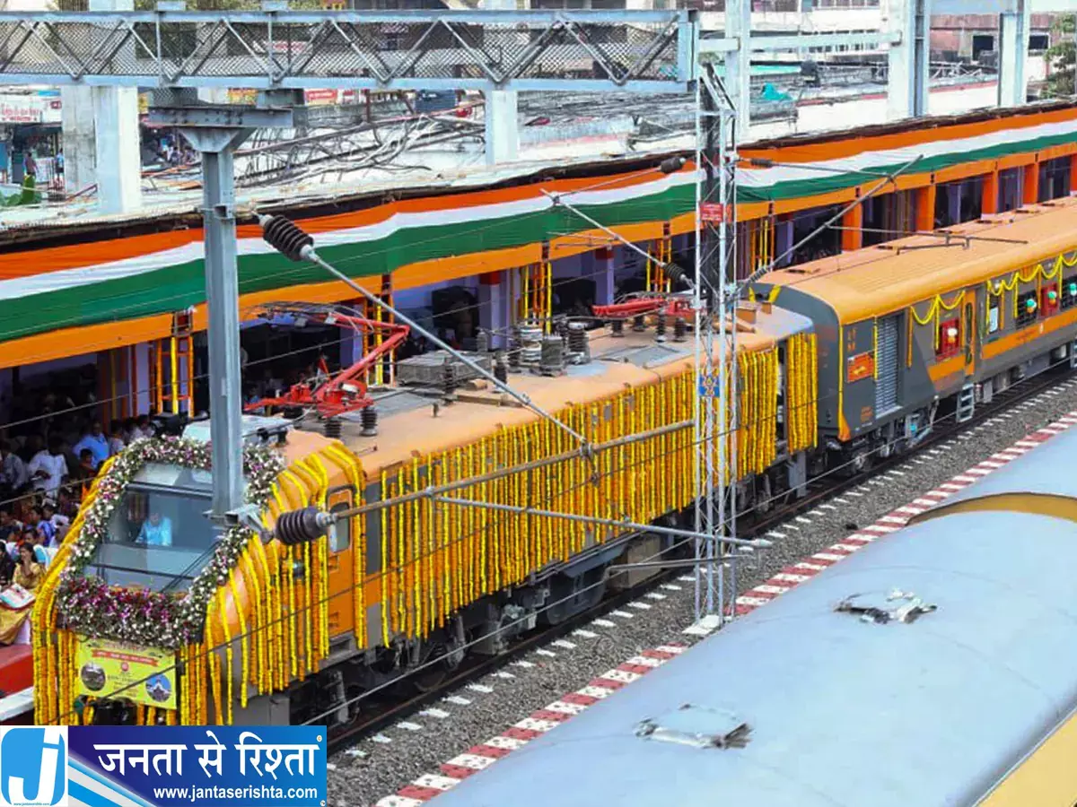 UP से गुजरात का सफर होगा आसानअमृत भारत ट्रेन की नई सेवा मंजूर UP से गुजरात का सफर होगा आसानअमृत भारत ट्रेन की नई सेवा मंजूर